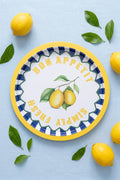 Evle Ee197-1e Mosaic Love Desenli Yuvarlak Tepsi 32 Cm