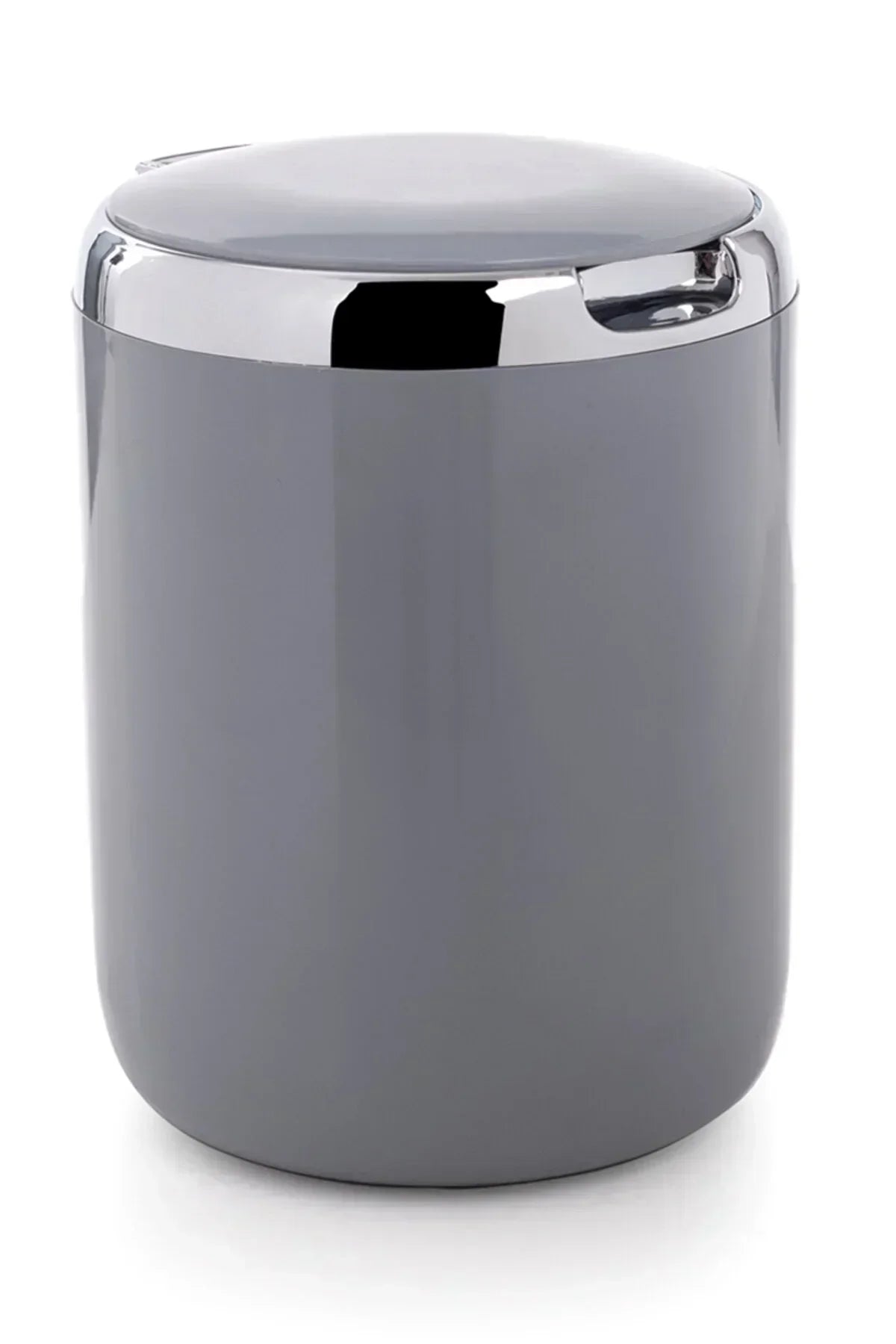 PASİFİK 3 LT ÇÖP KOVASI PLASTİK KAPAKLI GRİ