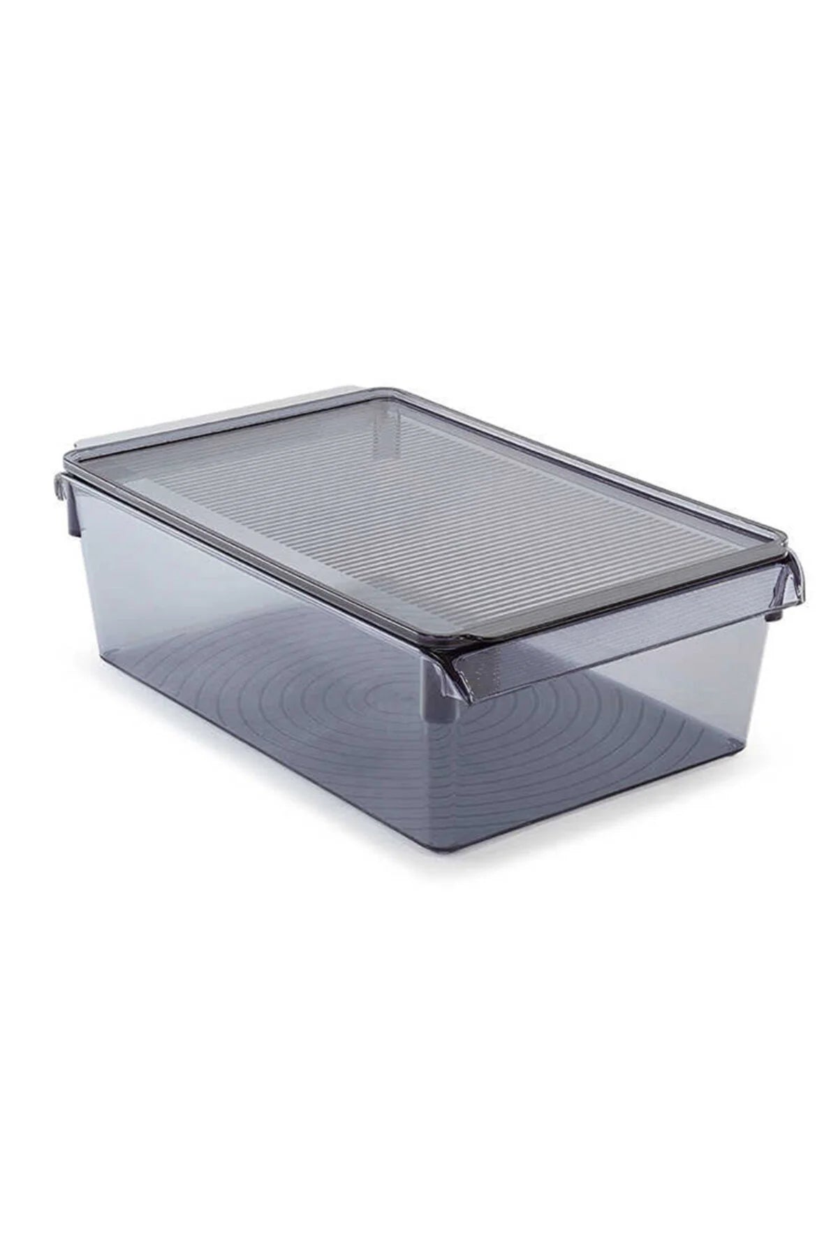 Prima Nova Buzdolabı Içi Organizer Dolap Içi Düzenleyici Raf 310*180*150 Mm Şeffaf Siyah