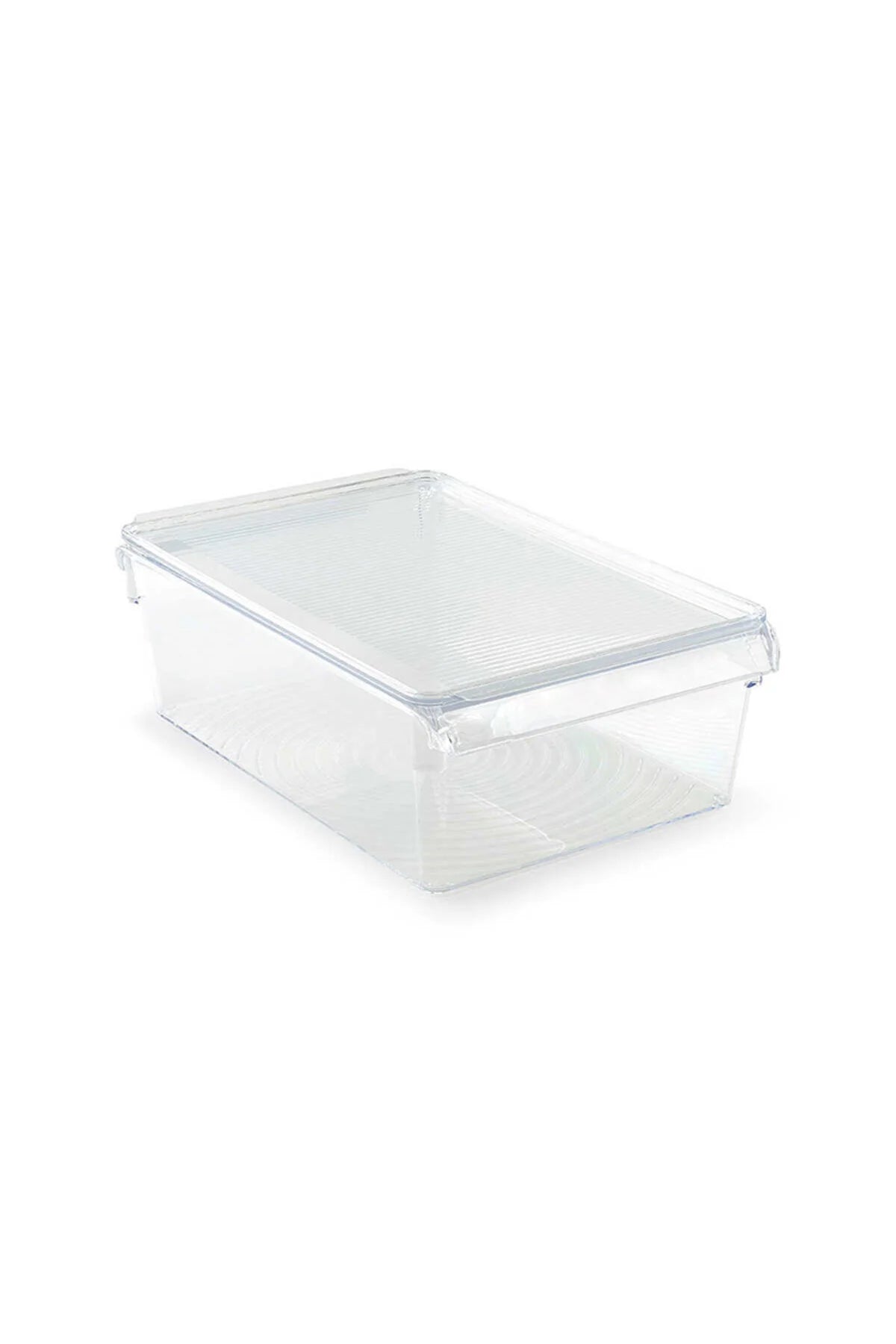 Kapaklı Banyo Mutfak Düzenleyici Raf Ps 325*205*100 Mm Şeffaf