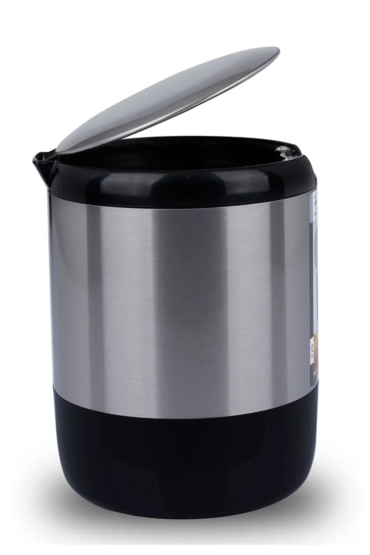 Pasifik 3 Lt Tezgah Üstü Mutfak Ofis Çöp Kovası Siyah