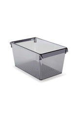 Prima Nova Buzdolabı Içi Organizer Dolap Içi Düzenleyici Raf 310*180*150 Mm Şeffaf Siyah