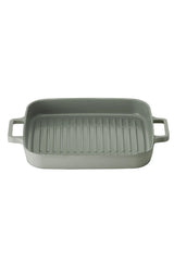 Prima Nova Fika Dikdörtgen Aluminyum Grill Tava 28Cm Gri