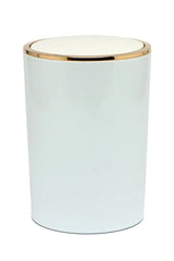 Lenox Banyo Seti / Beyaz-Altın Çerçeve