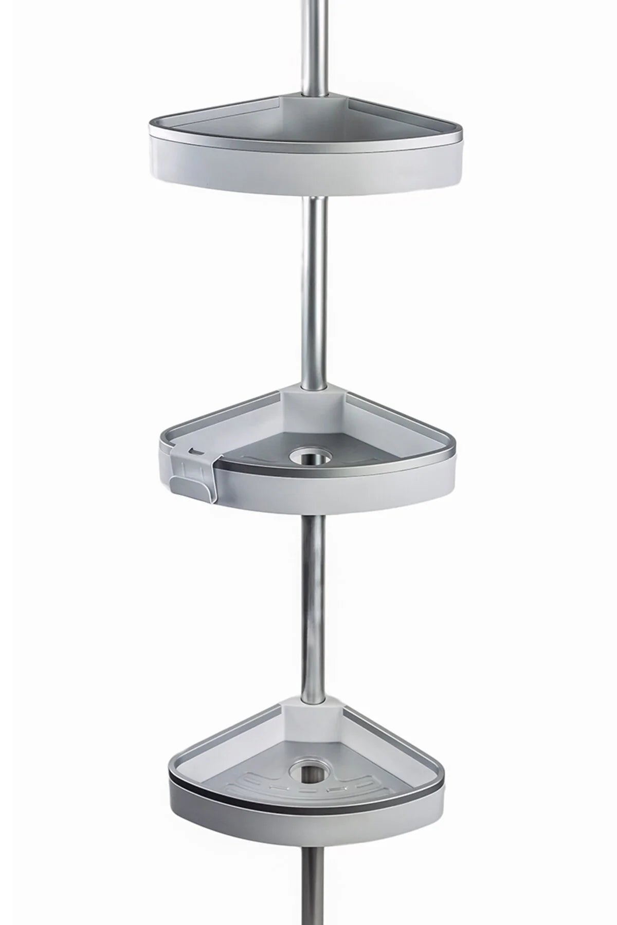 Venta Banyo Köşe Rafı Paslanmaz Aluminyum Borular - Beyaz