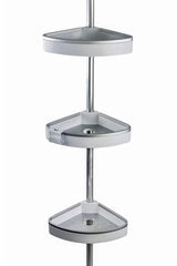 Venta Banyo Köşe Rafı Paslanmaz Aluminyum Borular - Beyaz