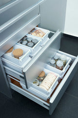 Kapaklı Banyo Mutfak Düzenleyici Raf Ps 360*150*100 Mm Beyaz