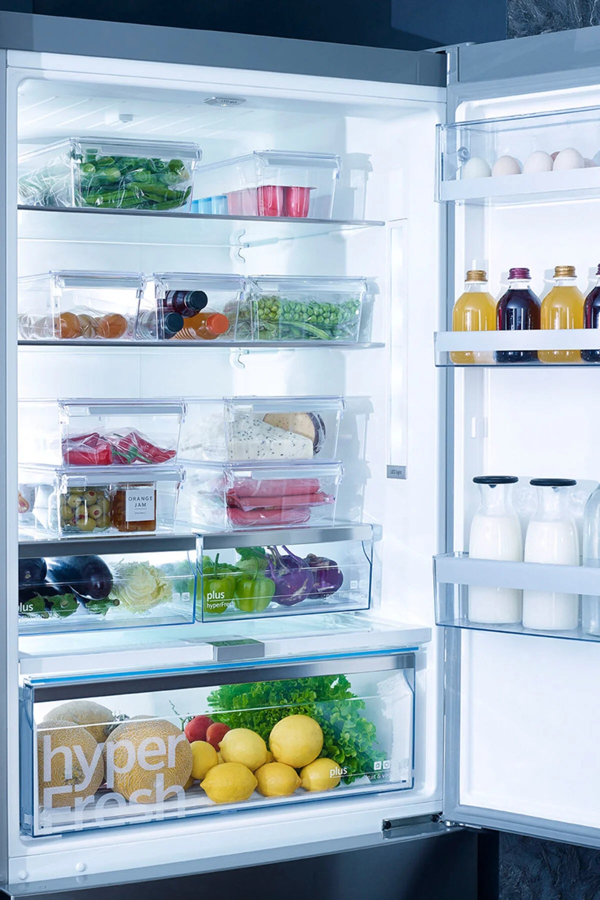 Kapaklı Banyo Mutfak Düzenleyici Raf Ps 360*150*100 Mm Şeffaf