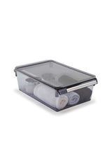 Kapaklıbanyo Mutfak Düzenleyici Raf Ps 325*205*100 Mm Şeffaf Siyah